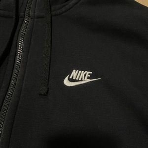 NIKE black zip up!